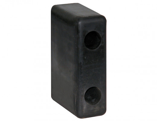 Image of Molded Rubber Bumper - 2-1/2 x 4-1/8 x 6-3/4 Inch Tall - Set of 2 from Buyers Products. Part number: B5264