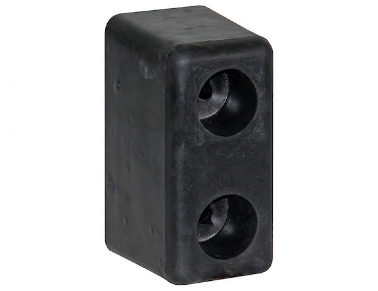 Image of Molded Rubber Bumper - 2-1/2 x 4-1/8 x 6-3/4 Inch Tall - Set of 2 from Buyers Products. Part number: B5264