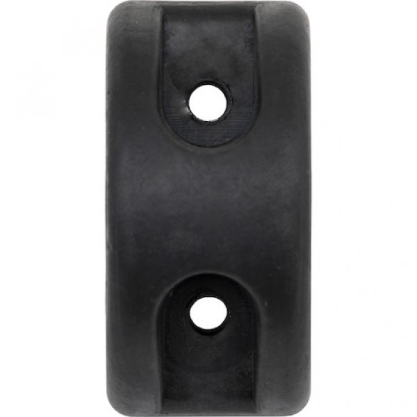 Image of D-Shaped Molded Rubber Bumper - 3 x 3-1/2 x 6 Inch Tall - Set of 2 from Buyers Products. Part number: B5800