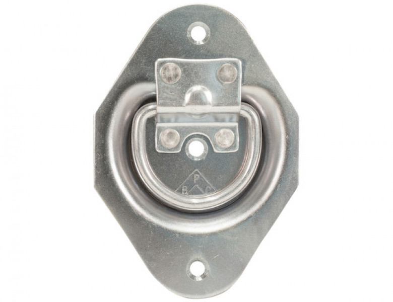 Image of Recessed Rope Ring Bracket For B601 Zinc Plated from Buyers Products. Part number: B601U