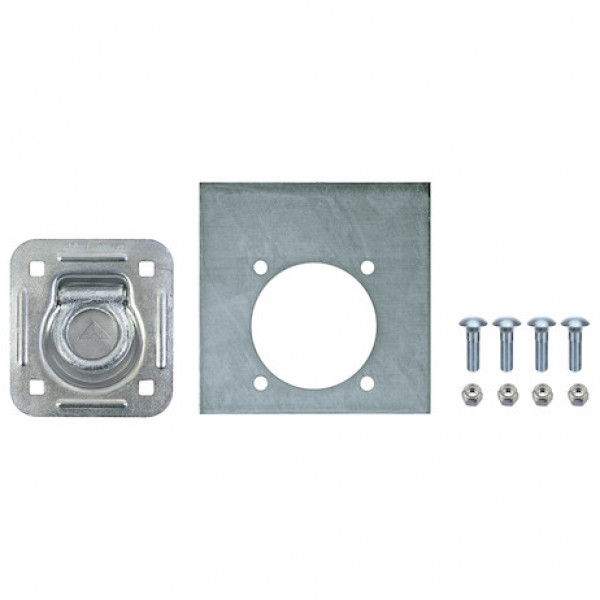 Image of Heavy Duty Recessed Rope Ring Kit Includes B801A/B801BP/Mounting Hardware from Buyers Products. Part number: B801AK