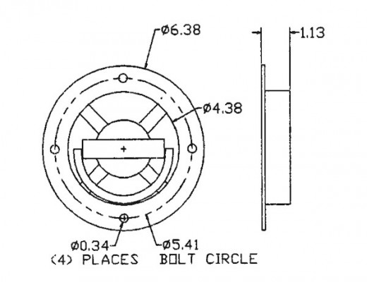 Image of Heavy Duty Recessed Rotating Rope Ring 360Swivel from Buyers Products. Part number: B901