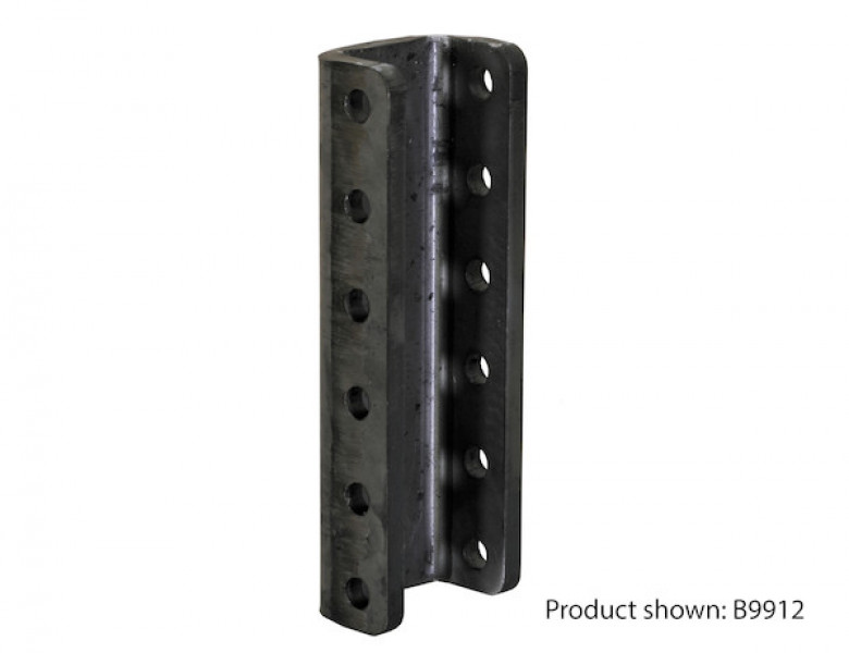 Image of 5-Position Heavy-Duty Channel with Gussets-Used with B16137/B20135 from Buyers Products. Part number: B9912