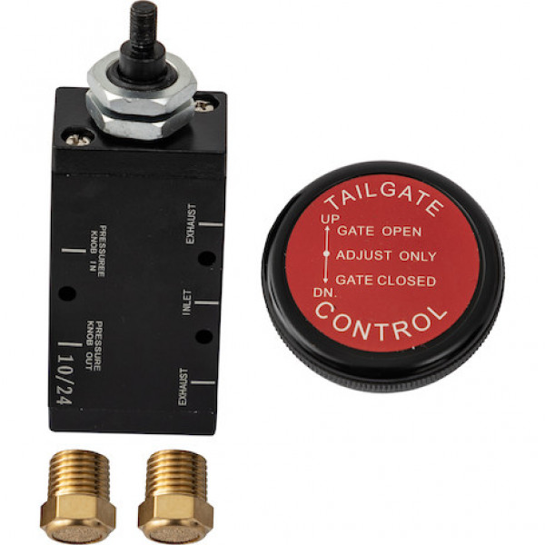 Image of 4-Way 3-Position Manual Air Valve With Five 1/4 Inch NPT Ports from Buyers Products. Part number: BAV015