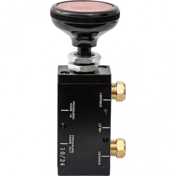 Image of 4-Way 3-Position Manual Air Valve With Five 1/4 Inch NPT Ports from Buyers Products. Part number: BAV015