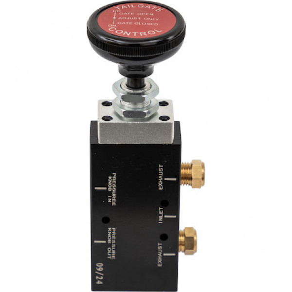 Image of 4-Way 3-Position Manual Air Valve With Five 1/4 Inch NPT Ports from Buyers Products. Part number: BAV020