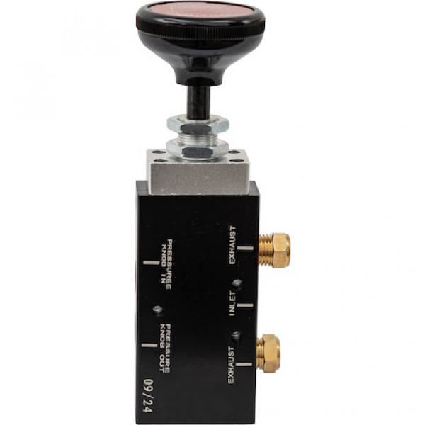 Image of 4-Way 3-Position Manual Air Valve With Five 1/4 Inch NPT Ports from Buyers Products. Part number: BAV020