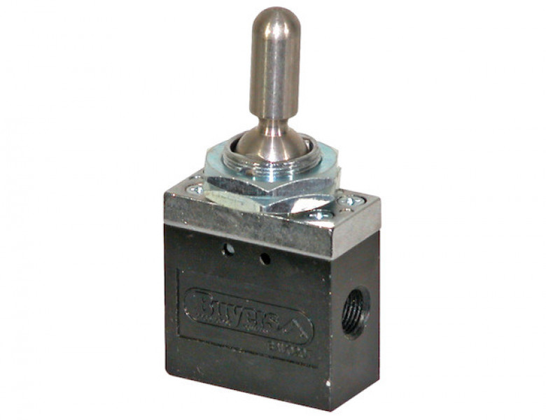 Image of Neutral Lockout Toggle Valve Only - Momentary Switch from Buyers Products. Part number: BAV020T