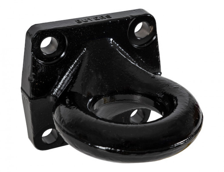 Image of 2-1/2 Inch I.D. Forged 4-Bolt Mount Drawbar - Black from Buyers Products. Part number: BDB125015