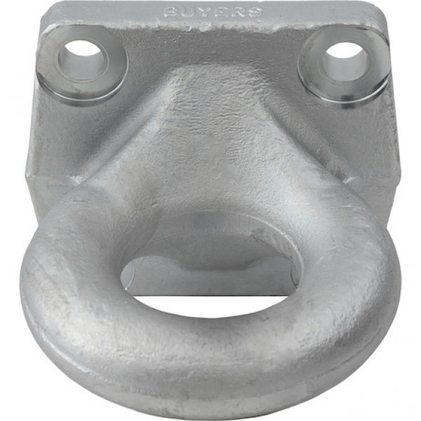 Image of 3 Inch I.D. Heavy-Duty Forged 4-Bolt Mount Drawbar - Zinc Plated from Buyers Products. Part number: BDB13850Z