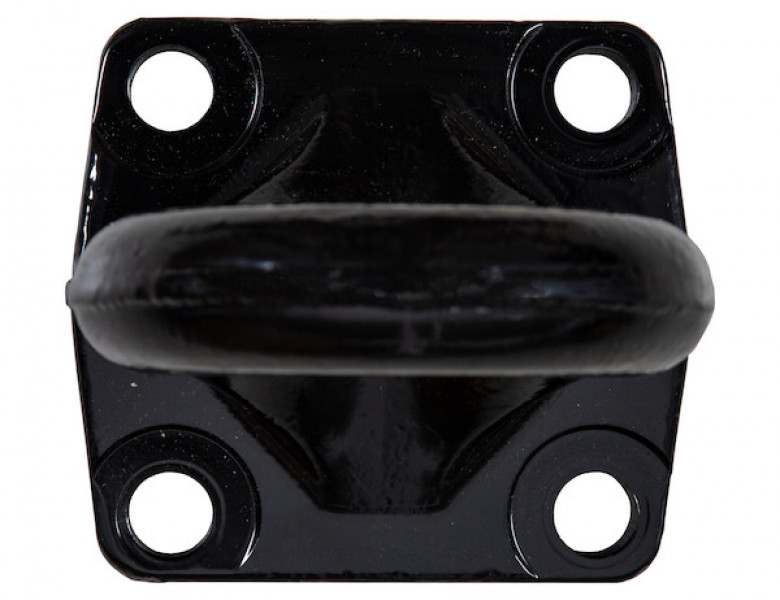 Image of 3 Inch I.D. Heavy-Duty Forged 4-Bolt Mount Drawbar - Black from Buyers Products. Part number: BDB1394