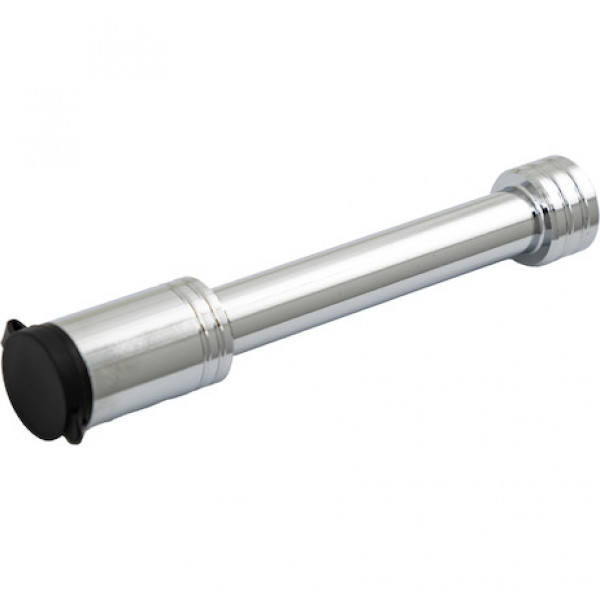 Image of 5/8 Inch Bone Style Locking Hitch Pin Assembly With Chrome Finish from Buyers Products. Part number: BLHP300