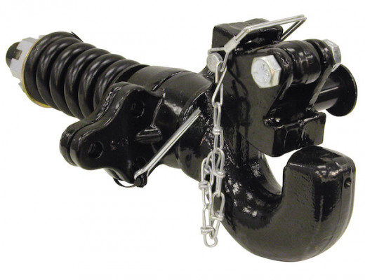 Image of 15 Ton Swivel Type Pintle Hook - Compares to Holland# PH-T-100A from Buyers Products. Part number: BP100A