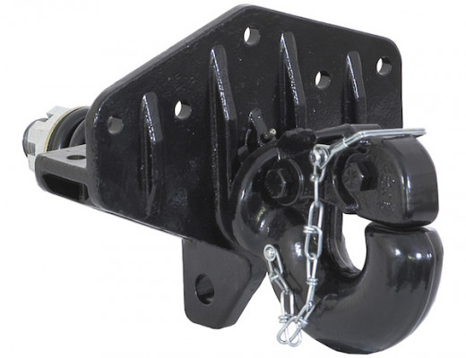 Image of 25 Ton Swivel Type Pintle Hook with T-bracket - Compares to Wallace # 2046103 from Buyers Products. Part number: BP225