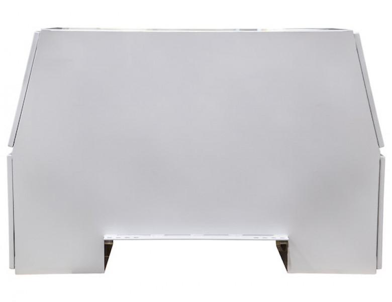 Image of 65x24x82 Inch Offset Floor White Steel Backpack Truck Box - 13.3 Inch Offset from Buyers Products. Part number: BP826524W