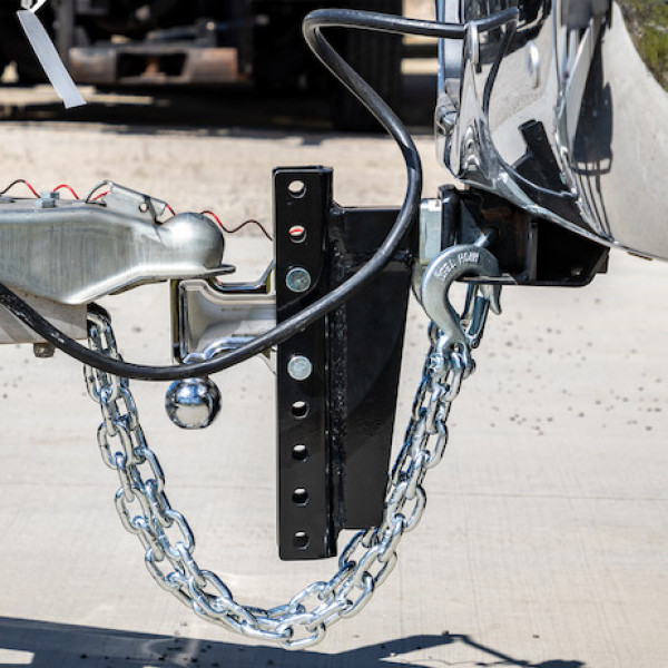 Image of 3/8x35 Inch Class 4 Trailer Safety Chain With 1-Clevis Style Slip Hook-43 Proof from Buyers Products. Part number: BSC3835