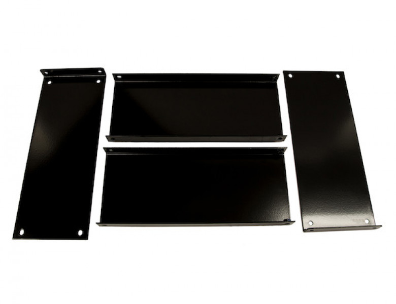 Image of Black Powder Coated Steel Console For All B-Series Dual Lever Control from Buyers Products. Part number: BTD