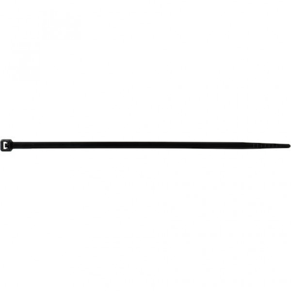 Image of 11-inch Length Black Weather-Resistant Nylon Cable Zip Tie (500-Pack) from Buyers Products. Part number: BTN011WR