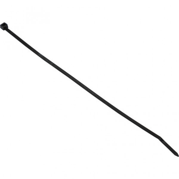 Image of 11-inch Length Black Weather-Resistant Nylon Cable Zip Tie (500-Pack) from Buyers Products. Part number: BTN011WR