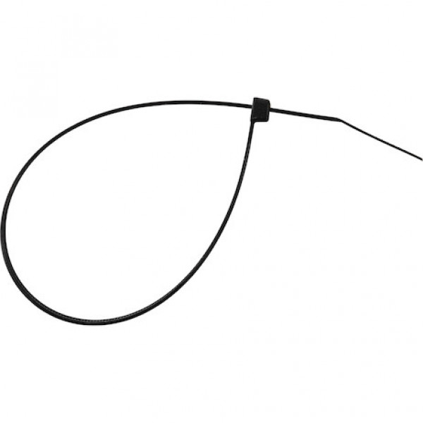 Image of 11-inch Length Black Weather-Resistant Nylon Cable Zip Tie (500-Pack) from Buyers Products. Part number: BTN011WR