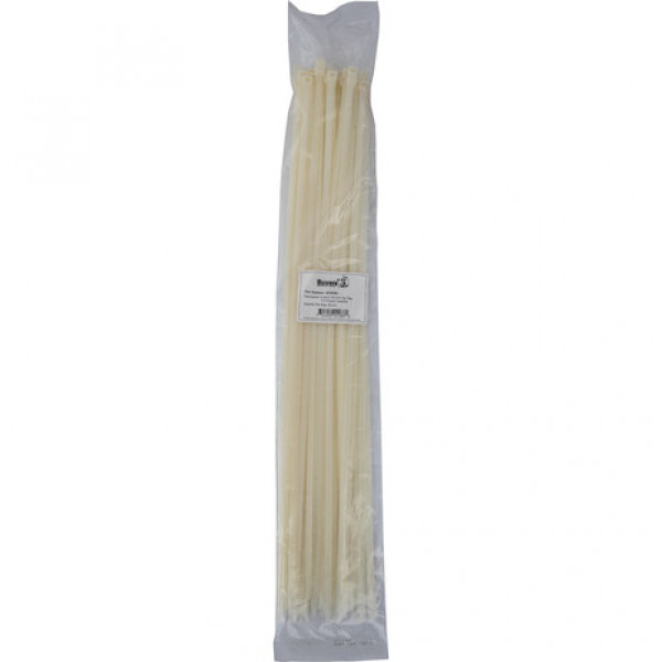 Image of 30-inch Length Heavy-Duty Nylon Cable Zip Tie (50-Pack) from Buyers Products. Part number: BTN300