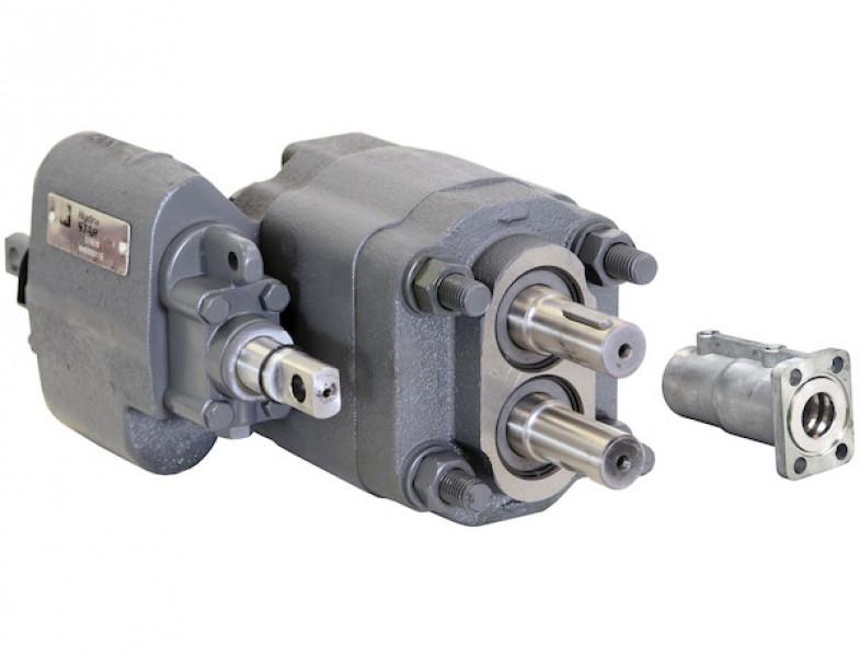 Image of Remote Mount Hydraulic Pump With AS301 Air Shift Cylinder Included from Buyers Products. Part number: C1010AS