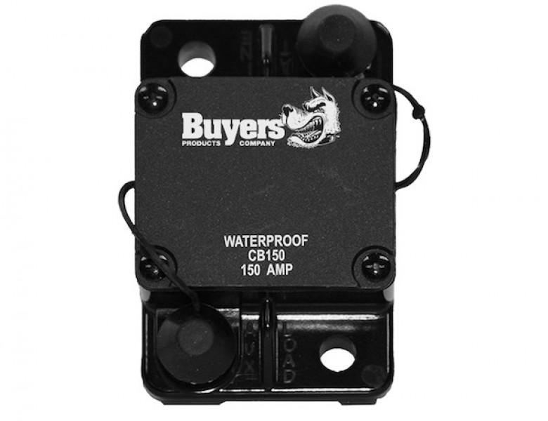 Image of 100 Amp Circuit Breaker with Auto Reset from Buyers Products. Part number: CB100