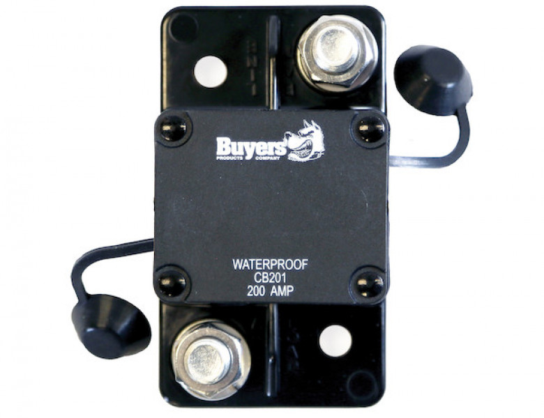 Image of 100 Amp Circuit Breaker with Auto Reset from Buyers Products. Part number: CB100