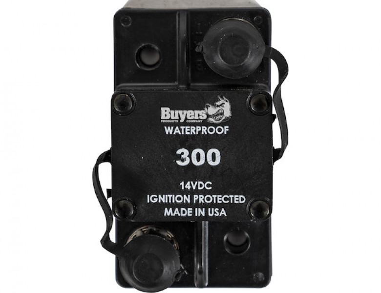 Image of 300 Amp Large Frame Circuit Breaker - Auto Reset from Buyers Products. Part number: CB300