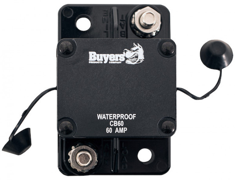 Image of 60 Amp Circuit Breaker With Auto Reset from Buyers Products. Part number: CB60