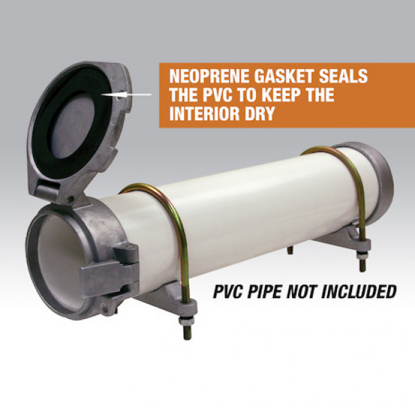 Image of 4 Inch Diameter PVC Conduit Carrier Kit from Buyers Products. Part number: CC400