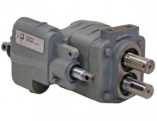 Image of Remote Mount Hydraulic Pump With Manual Valve And 1-1/2 Inch Diameter Gear from Buyers Products. Part number: CH101115