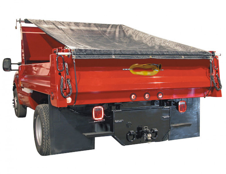 Image of Dump Tarp Roll Kit Less Tarp - Universal from Buyers Products. Part number: DTR