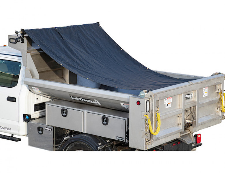 Image of Dump Tarp Roll Kit Less Tarp - Universal from Buyers Products. Part number: DTR