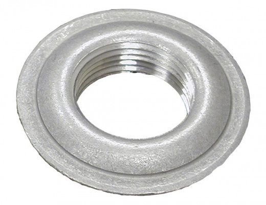 Image of 3/8 Inch NPTF Aluminum Stamped Welding Flange from Buyers Products. Part number: FA038