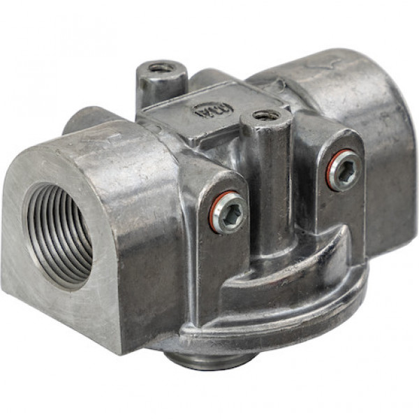 Image of 15 GPM Return Line Filter Head 3/4 Inch NPT/15 PSI Bypass from Buyers Products. Part number: FH115