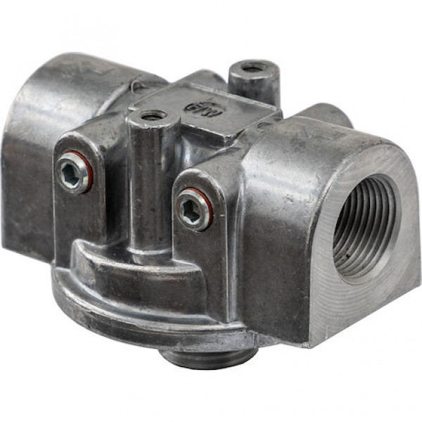 Image of 15 GPM Return Line Filter Head 3/4 Inch NPT/15 PSI Bypass from Buyers Products. Part number: FH115