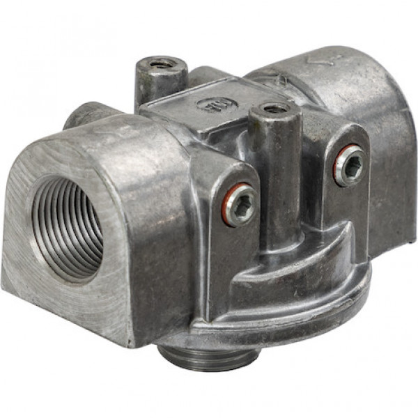 Image of 15 GPM Return Line Filter Head 3/4 Inch NPT/25 PSI Bypass from Buyers Products. Part number: FH125