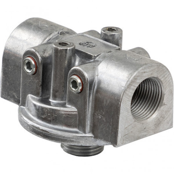 Image of 15 GPM Return Line Filter Head 3/4 Inch NPT/25 PSI Bypass from Buyers Products. Part number: FH125