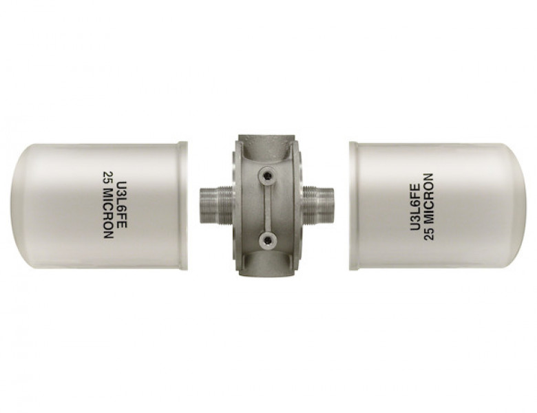 Image of 100 GPM Return Line Filter Head 1-1/2 Inch NPT/15 PSI Bypass from Buyers Products. Part number: FH315