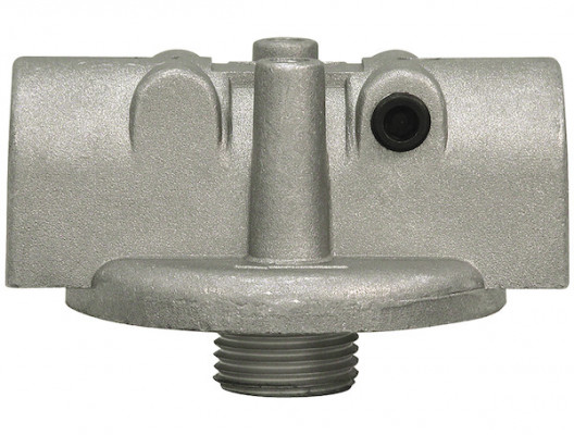 Image of 15 GPM Return Line Filter Head 1/2 Inch NPT Ports/25 PSI Bypass from Buyers Products. Part number: FH625