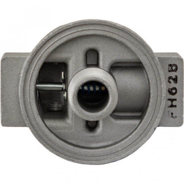 Image of 15 GPM Return Line Filter Head 1/2 Inch NPT Ports/25 PSI Bypass from Buyers Products. Part number: FH625