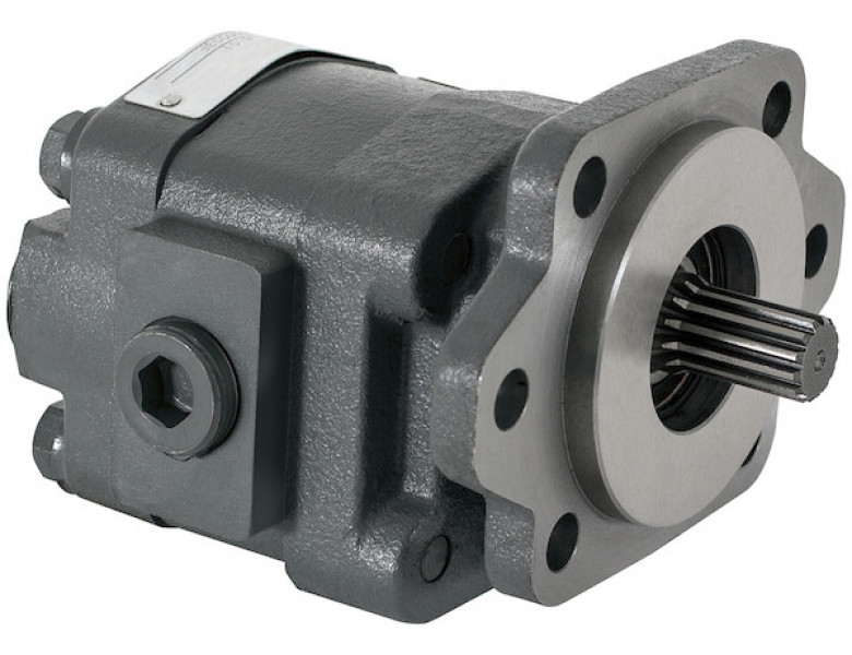 Image of Hydraulic Gear Pump With 7/8-13 Spline Shaft And 1 Inch Diameter Gear from Buyers Products. Part number: H2136101