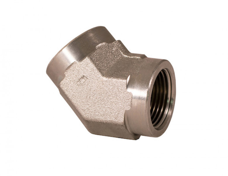 Image of 45Degree Elbow 3/4 Inch MPT x 3/4 Inch FPT from Buyers Products. Part number: H3559X12