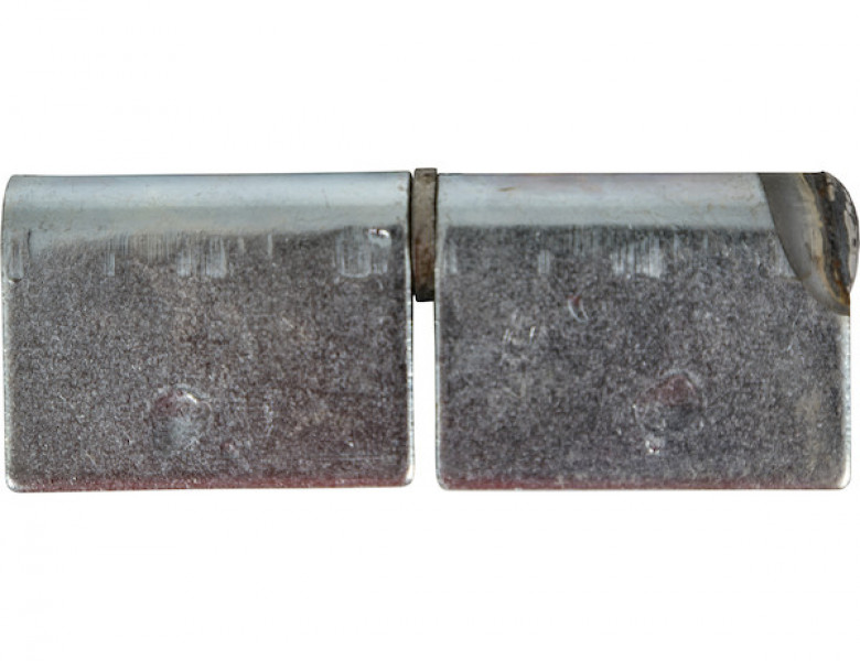 Image of Steel Weld-On Butt Hinge with 3/8 Stainless Pin - 1.25 x 4 Inch-Zinc Plated-RH from Buyers Products. Part number: H412538RH