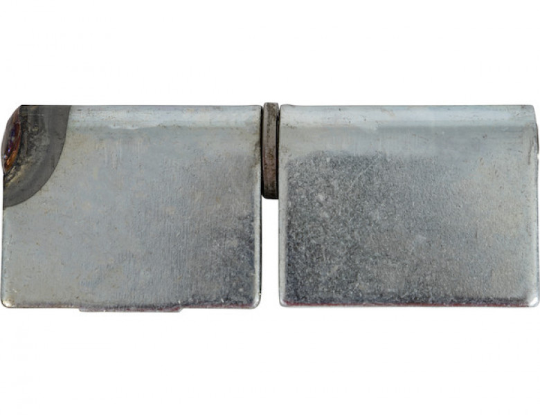 Image of Steel Weld-On Butt Hinge with 1/2 Stainless Pin - 1.25 x 4 Inch-Zinc Plated-LH from Buyers Products. Part number: H412550LH