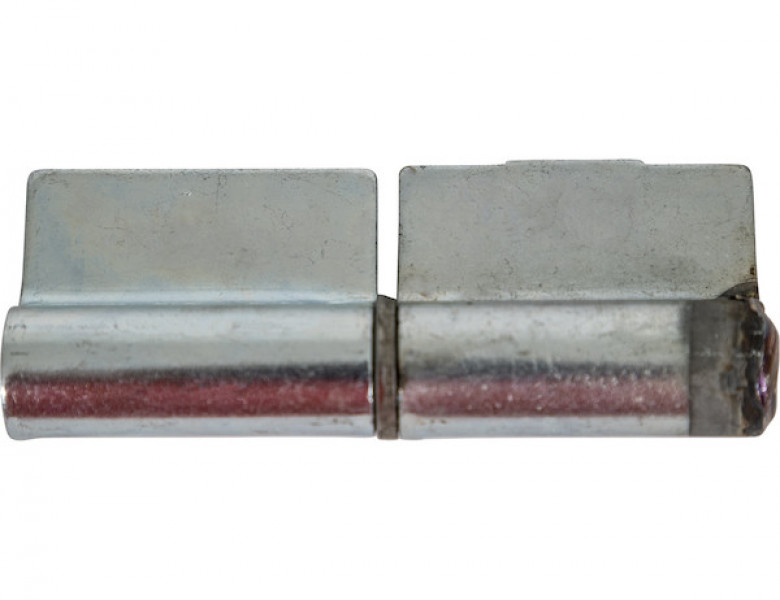 Image of Steel Weld-On Butt Hinge with 1/2 Stainless Pin - 1.25 x 4 Inch-Zinc Plated-RH from Buyers Products. Part number: H412550RH