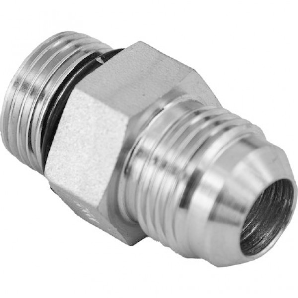 Image of Straight Thread O-Ring Connector 5/8 Inch Tube O.D. To 5/8 Inch Port Size from Buyers Products. Part number: H5315X10