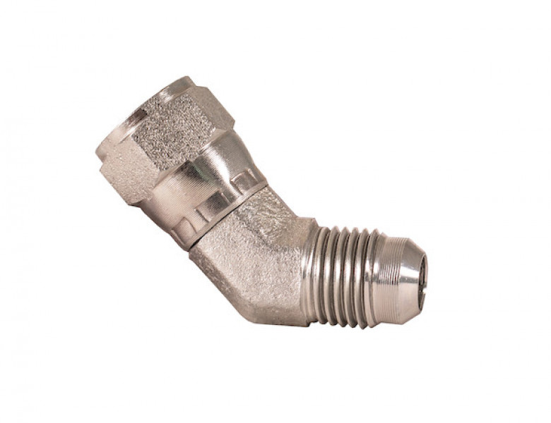 Image of Swivel Nut 45Elbow 3/4 Inch Tube O.D. from Buyers Products. Part number: H5356X12