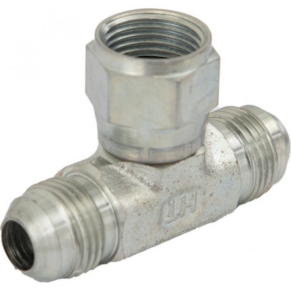 Image of Swivel Nut Branch Tee 1/2 Inch Tube O.D. from Buyers Products. Part number: H5707X8